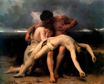 William-Adolphe Bouguereau : The First Mourning